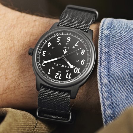 Scout | Montre militaire grise à bracelet NATO pour hommes - Montres bracelet