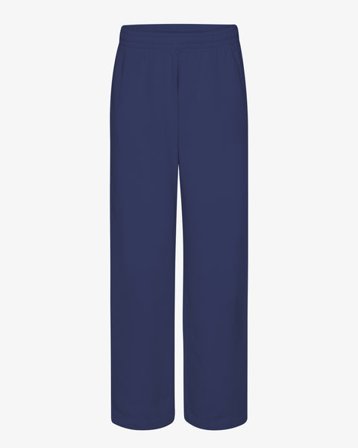 Organic Straight Leg Sweatpants - Marine Blue