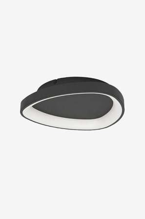 EGLO - Vägg-/taklampa Loretello Oval Svart - Svart - Plafonder - Från Homeroom