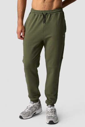 ICANIWILL - Stride Sweatpants Dark Khaki Green - Hosen - Herren - ICIW
