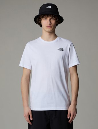 The North Face M Ss Box Nse Celebration Tee - White - M