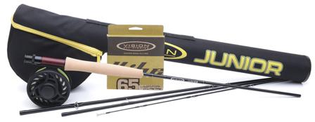 Vision Junior Flugfiskeset för barn 7 ́6 ́ #5-6