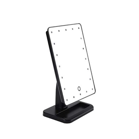 LED Sminkspegel för Bord med Touchsensor och 360° Rotation - 20 LED-lampor