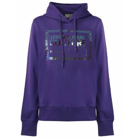 Versace Jeans Couture Sweatshirts Hoodies , Paars , Heren , Maat: M