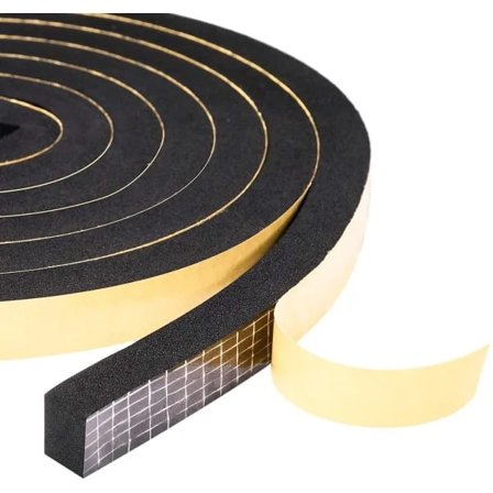 4M Skumgummi Tætningsliste Dør & Vindue Lyd Skumtape