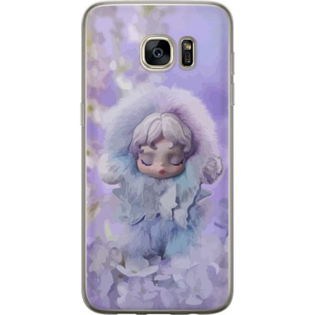 Yhteensopiva Puhelinkuori Samsung Galaxy S7 edge Panda Vinyl Tyyli Figuuri Anime