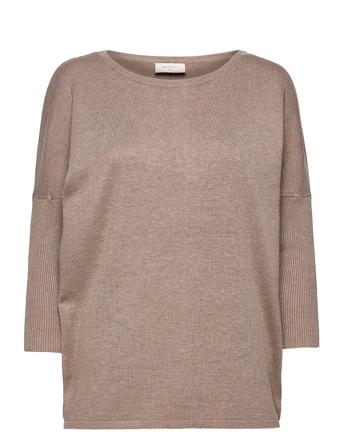 Fqj -Pu Pulllover Beige FREE/QUENT