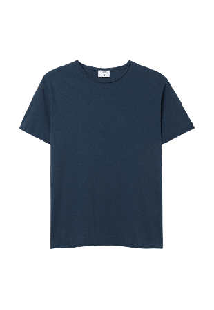 Filippa K Roll Neck Tee T-shirts Herr Blå L