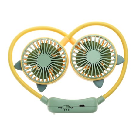 Kannettava Mini Kaulatuuletin Mini Jäähdytystuulettimet 2 Nopeudella USB Ladattava