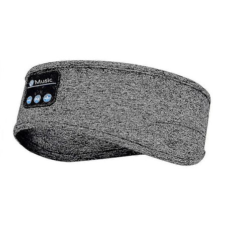Trådløst Bluetooth elastisk hodebånd Komfortabel sovemaske Hodetelefoner Headset For Musikk Fitness Sport