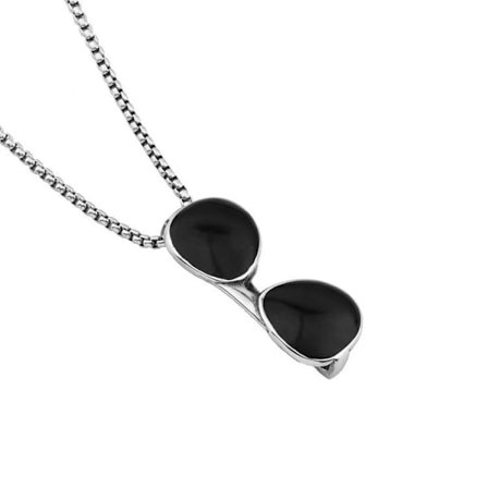 Fashion Populär Hip Hop Street Dance Nattklubb Performance Bar Solglasögon Hänge