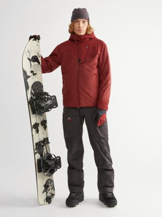 Klättermusen Urd Hood Jacket Men's's - Madder Red - Men's - L