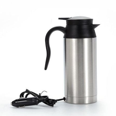 Elektrisk vattenkokare för bil 750ml 12v bil skåpbil lastbil resa camping utomhus 120w