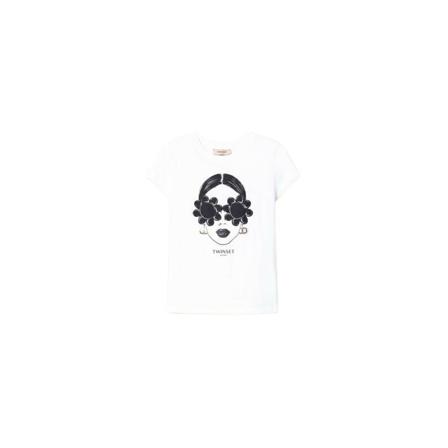 Twinset T-Shirts Hvid, Dame