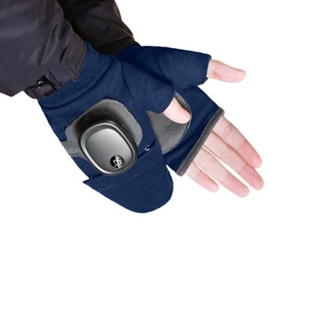 Oppladbare vinterhansker Rask varmefordeling Skriving Kjøring Konsekvent