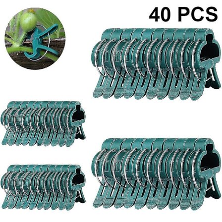 40 Pcs Plant Clips And Tomato Clips And Gardening Plants Support,plant Clips For Climbin