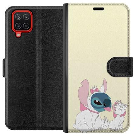 Samsung Galaxy A12 Lompakkokotelo Stitch Aristocats