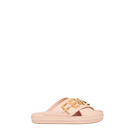 Fendi Sliders Pink, Dame Sandaler, Størrelse: 36 EU