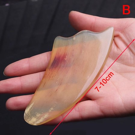 Gouache Skraber Natursten Gua Sha Kam til Hoved Kropsmassage Meridian Skrabning Zoneterapi Blodcirkulation Jade Terapi Værktøjer