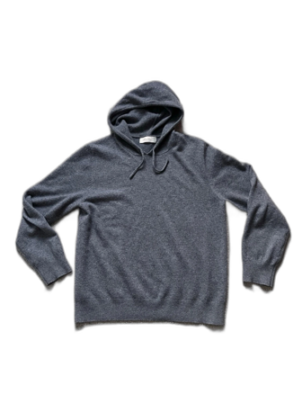 Grå Sayless kashmir hoodie