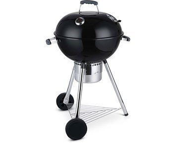 Austin and Barbeque AABQ 57 cm Round Charcoal - Stor kolgrill med termometer & askuppsamlare