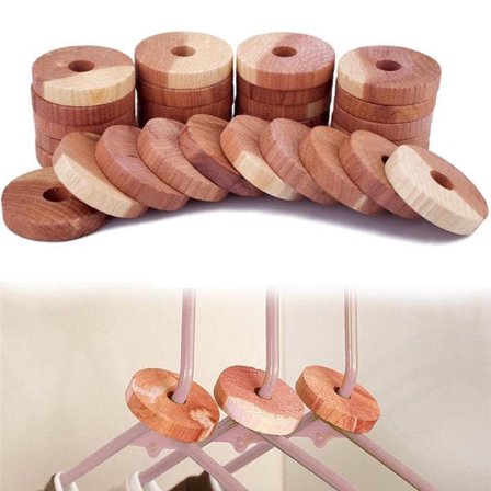 Cedertræsbakker Anti-insekt og fugtabsorberende 10-PAK Brun