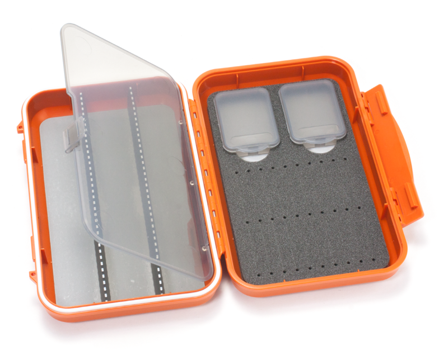 C&F Design Medium 2-Row WP Tube Fly Case w 3 Comp (CF-2403V) Burnt Orange