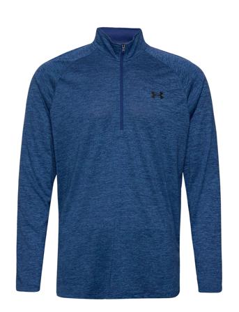 Ua Tech 2.0 1/2 Zip Sweat-shirts & Hoodies Fleeces & Midlayers Blå Under Armour*Betinget Tilbud