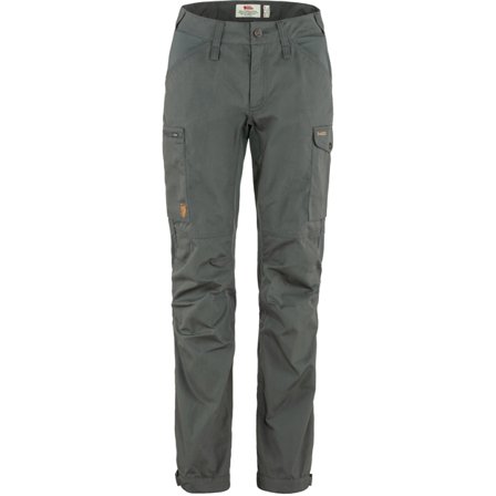 Fjällräven Women's Kaipak Trousers Curved 38 in Basalt | Size: 10, G-1000