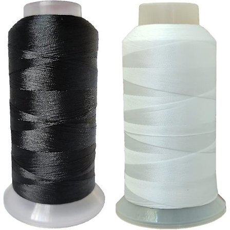 Polyesteri-lanka Raskaaseen Käyttöön Liimattu UV-Kestävä Ulkokäyttöön #69 T70 Koko 210d/3ply Veneiden Verhoiluun, Nahkaan, Ompelemiskäsitöihin, 3000 