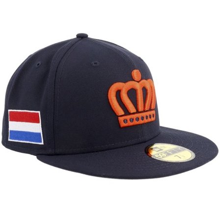 New Era - Blå snapback Keps - Holland 59FIFTY World Baseball Classic 26 Navy Fitted @ Hatstore