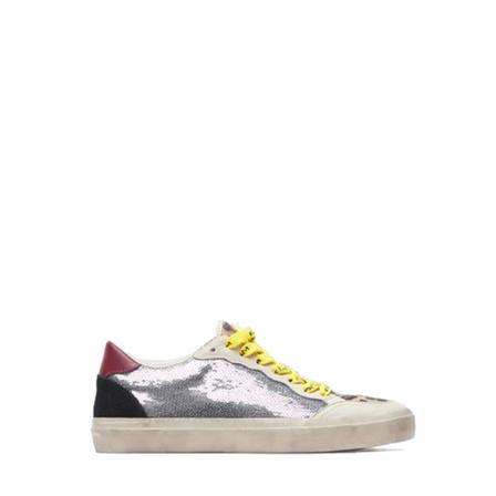 Manila Grace Sneakers con paillettes Grå, Dame, Størrelse: 38 EU