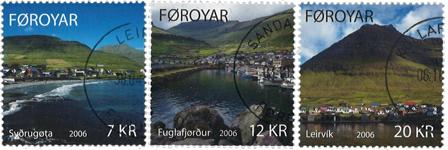 Færøerne 2006 - AFA 549-551 - Stemplet