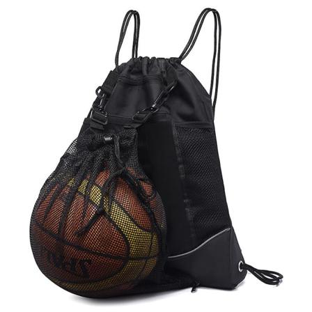 Basketryggsäck gömd mesh Utomhussport Resecykelhjälmväska Black