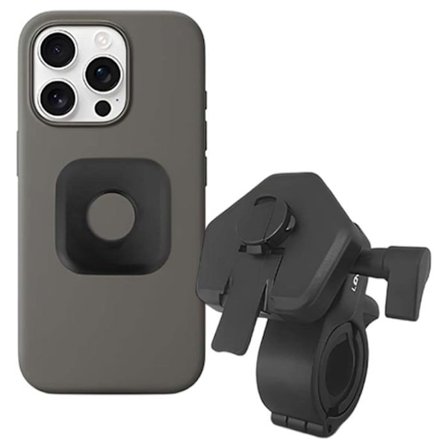 Stöd för Smartphone för Cykel Motorcykel Sparkcykel med Säker Styre Fäste LOCKIN Svart