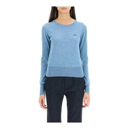 Vivienne Westwood, Knitwear Blauw, Dames, Maat:S
