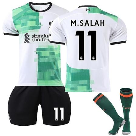 M.salan #11 Jersey Liverpool sæson 23/24 fodbold T-shirts Sæt til børn, ungdom CNMR Kids 16