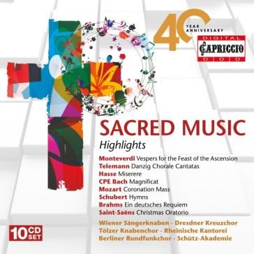 Sacred music - highlights (box 10 cd) Wiener Sangerknaben
