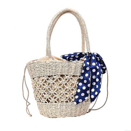 Handväska Halmväskor Dam Lar Casual Tote Bag