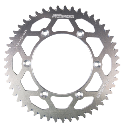 Zadní Rozeta Proworks Aluminium Stříbrná - Yamaha WR 426F 2001-2002