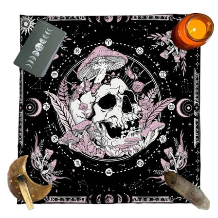 Dekorativ Tarot-duk Häxkonst Bordsduk för Tarotentusiaster