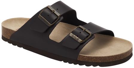 Scholl - Scholl Julien New Leather sandaalit - Coffee - Miesten