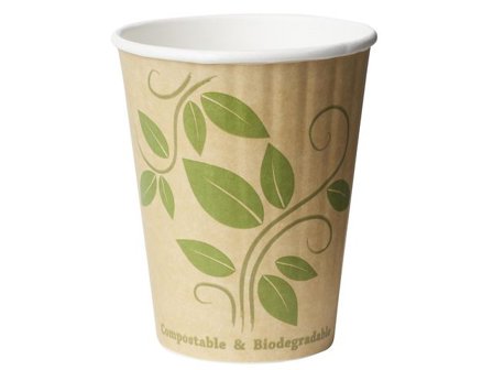 BioPak Bägare Papper 35cl 35/fp - Lyreco - Kök och servering - Engångsartiklar - Pappersbägare