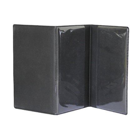 Z-Fold Magisk Plånbok Trick Prop – 3-Panel PU Illusionsplånbok för Kortbyte och Pengatransformation Skämtgåva