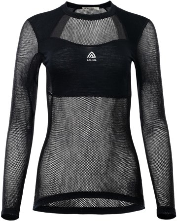 Aclima WoolNet Light Crewneck W's Jet Black