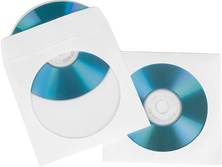 Hama CD-Ficka Papper Vit 100/fp - Lyreco - Datorprodukter - Lagring - Lagringsförvaring