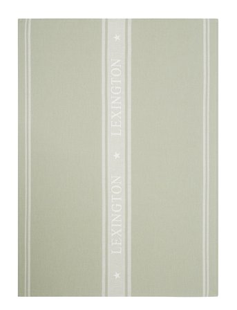 Lexington Home Icons Cotton Jacquard Star Kitchen Towel - Green - 50X70CM