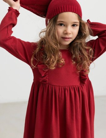 MarMar Copenhagen Dress Dikte - Red - 128