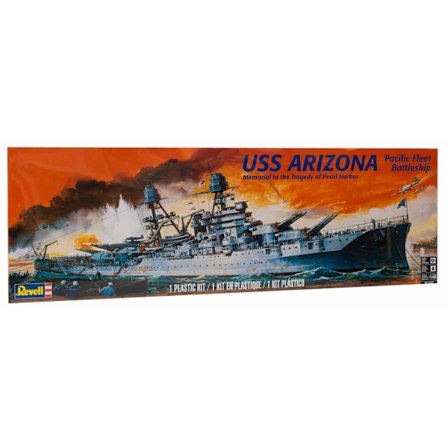 Revell USS Arizona Battleship 1:426 Modellbyggsats