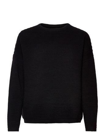 Onljules Zl L/S Loose Pullover Cc Knt Black ONLY